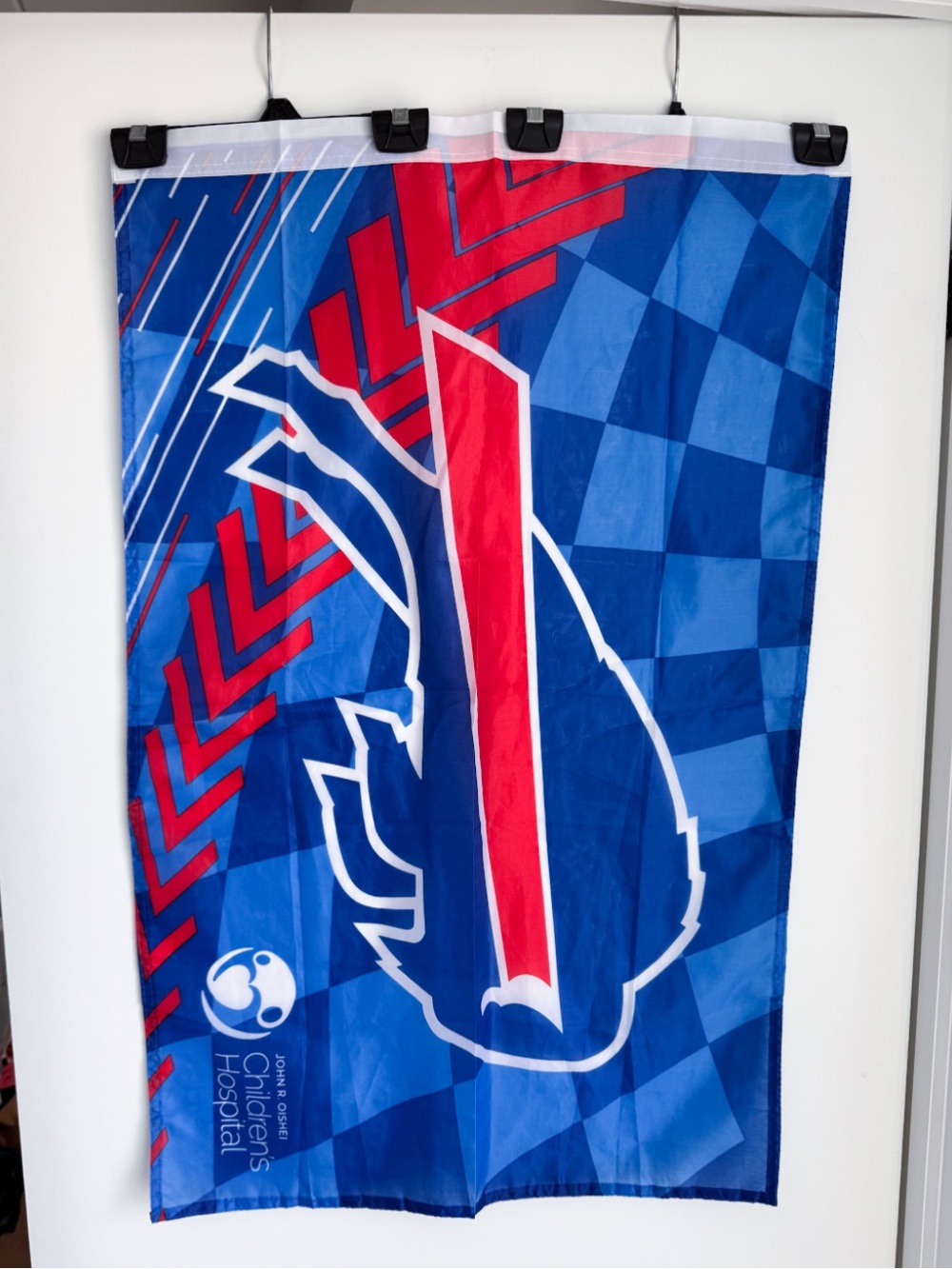 Buffalo Bills Banner Flag Josh Allen John R Oishei Childrens Hospital NFL 23x36